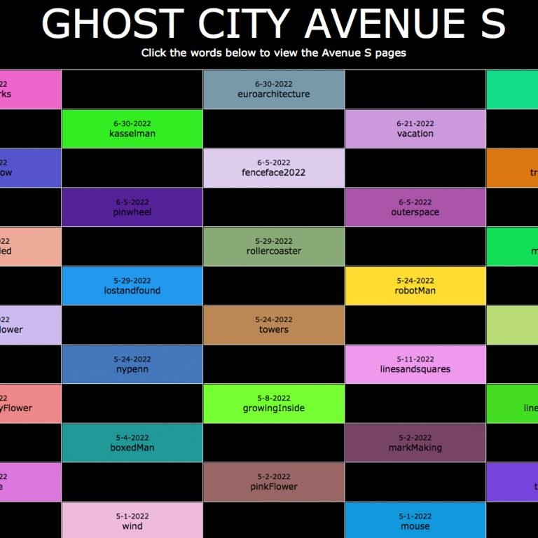 Ghost City Avenue S